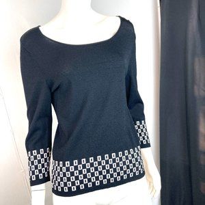Liz Claiborne Vintage Career Knit Top